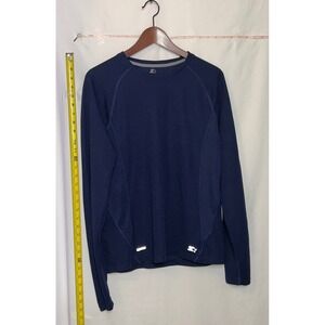 Starter Long Sleeve Athletic Top Navy‎ Blue Women's Size M